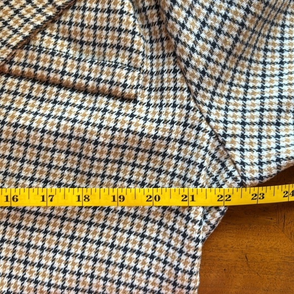 Women’s Houndstooth blazer jacket Size Large - Picture 11 of 12